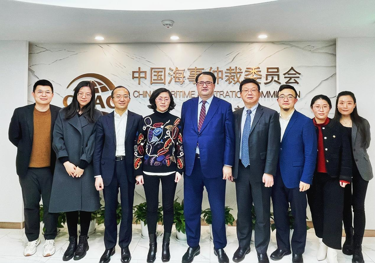 上海市律協(xié)仲裁業(yè)務(wù)研究委員會一行到訪中國海仲上?？偛? title=